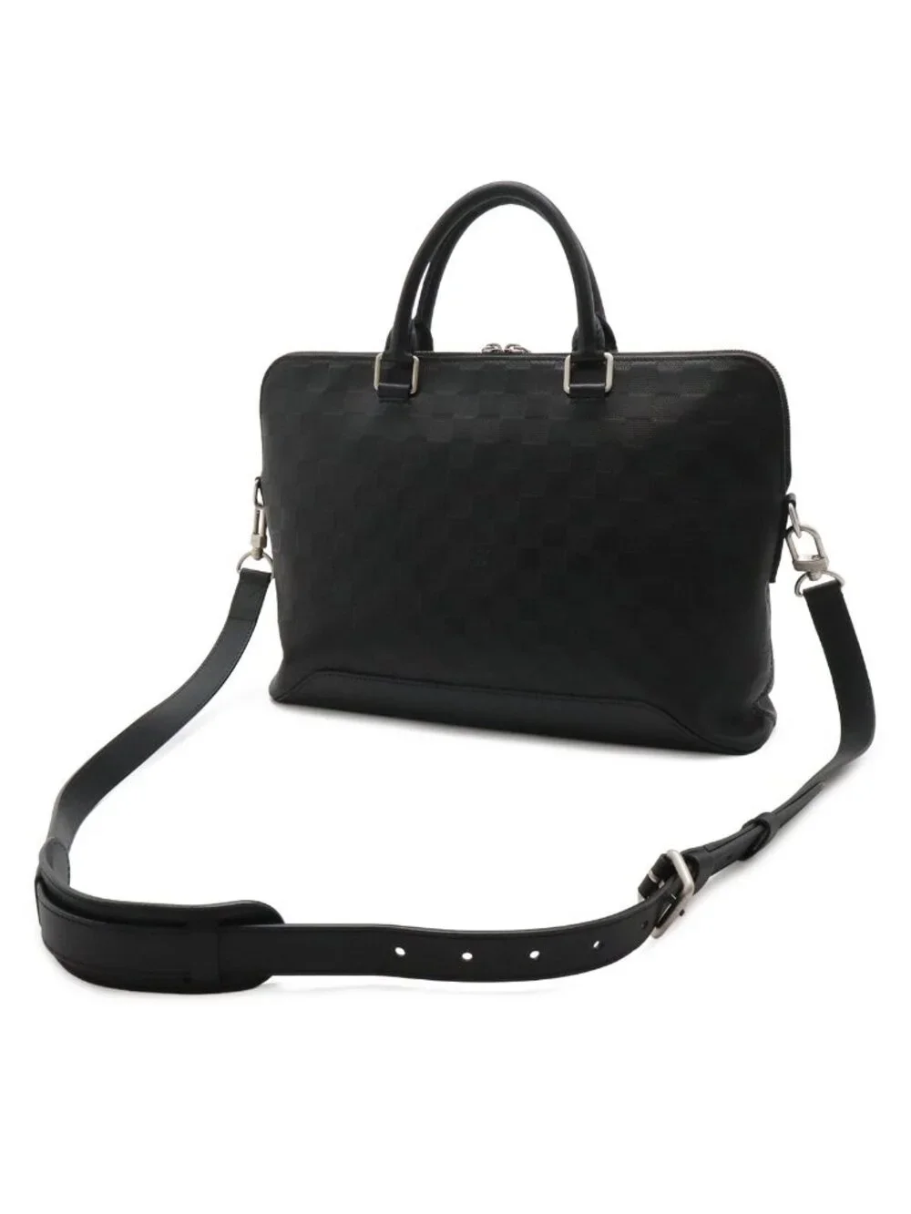 Louis Vuitton Damier Infini Avenue Briefcase Business 2-Way Shoulder Bag Onyx
